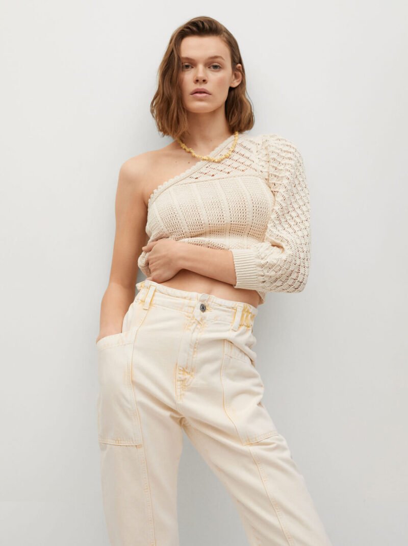 Waist straight Slouchy